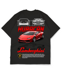 Oversize Drop Shoulder Lamborghini Huracán Tee By GenGears in Pakistan