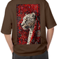 Premium Oversize Drop Shoulder Tee – Samurai Warrior Print | by GenGears in Pakistan