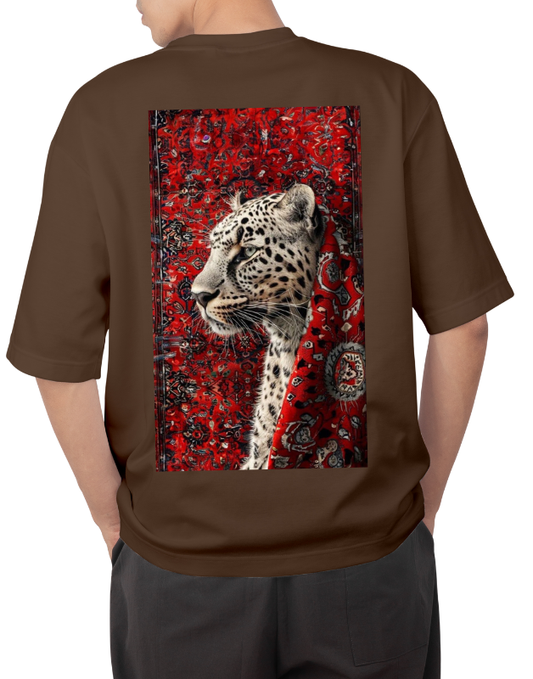 Premium Oversize Drop Shoulder Tee – Samurai Warrior Print | by GenGears in Pakistan