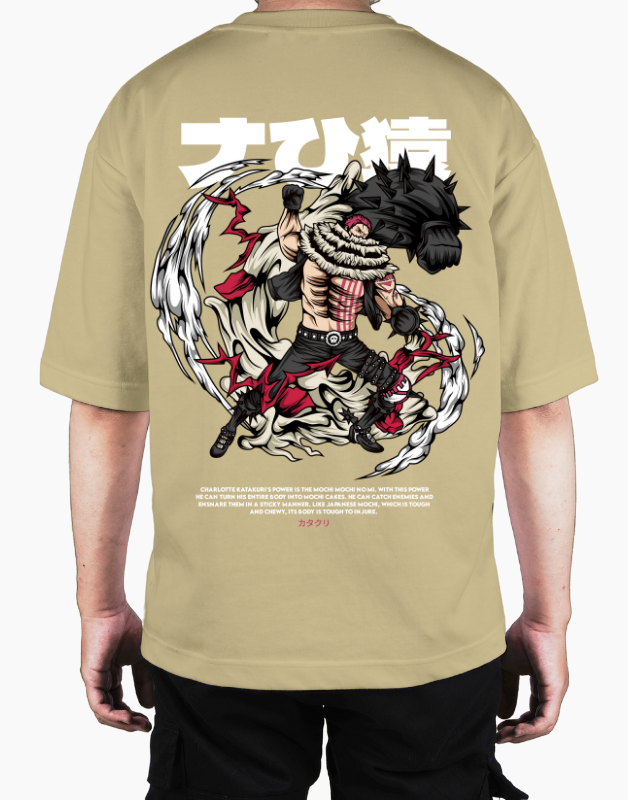 Premium Oversize Drop Shoulder Tee – Japanese Dragon Streetwear | by GenGears in Pakistan