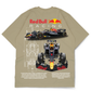 Premium Oversize Drop Shoulder Tee – Red Bull Racing Graphic | by GenGears in Pakistan