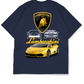 Car Collection Oversize Drop Shoulder Tee By GenGears in Pakistan