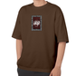 Premium Oversize Drop Shoulder Tee – Heritage Square Print | by GenGears in Pakistan