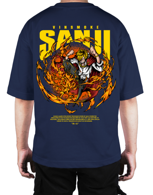 Premium Oversize Drop Shoulder Tee – Samurai Tiger Streetwear | by GenGears in Pakistan