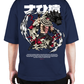 Premium Oversize Drop Shoulder Tee – Japanese Dragon Streetwear | by GenGears in Pakistan