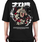 Premium Oversize Drop Shoulder Tee – Japanese Dragon Streetwear | by GenGears in Pakistan