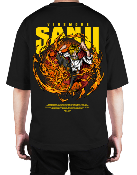 Premium Oversize Drop Shoulder Tee – Samurai Tiger Streetwear | by GenGears in Pakistan