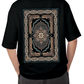 Premium Oversize Drop Shoulder Tee – Heritage Geometric Pattern Print 2 | by GenGears in Pakistan