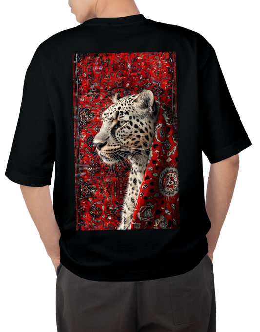 Premium Oversize Drop Shoulder Tee – Samurai Warrior Print | by GenGears in Pakistan