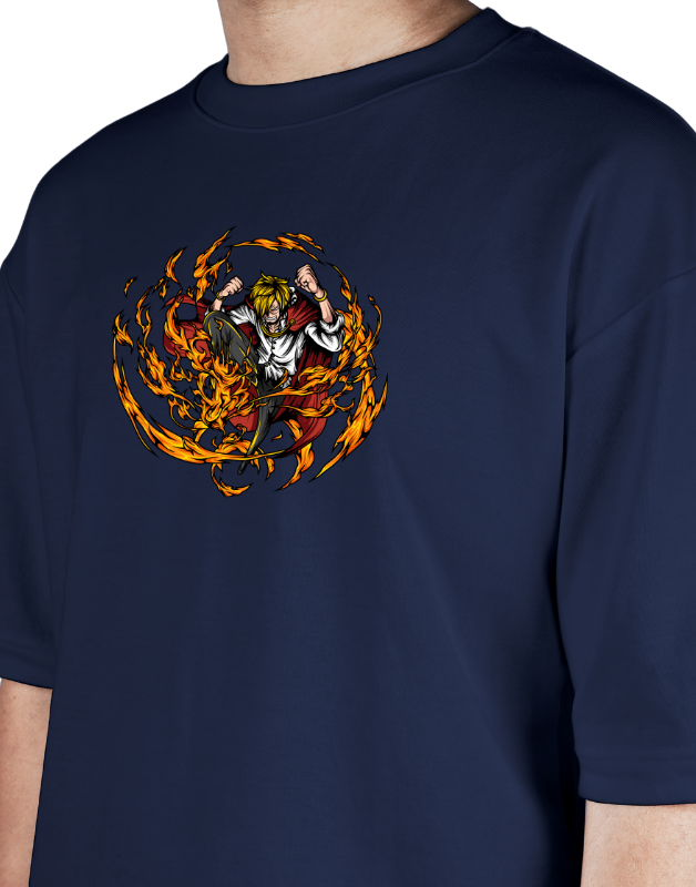 Premium Oversize Drop Shoulder Tee – Samurai Tiger Streetwear | by GenGears in Pakistan