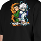 Premium Oversize Drop Shoulder Tee – Samurai Warriors × Flames Graphic | by GenGears in Pakistan