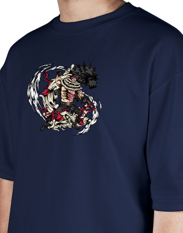 Premium Oversize Drop Shoulder Tee – Japanese Dragon Streetwear | by GenGears in Pakistan