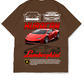 Oversize Drop Shoulder Lamborghini Huracán Tee By GenGears in Pakistan