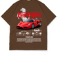 Oversize Drop Shoulder Car Collection Tee by GenGears in Pakistan