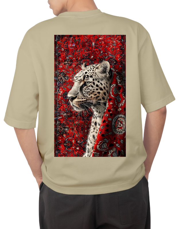 Premium Oversize Drop Shoulder Tee – Samurai Warrior Print | by GenGears in Pakistan