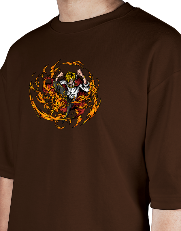 Premium Oversize Drop Shoulder Tee – Samurai Tiger Streetwear | by GenGears in Pakistan