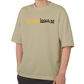 Premium Oversize Drop Shoulder Tee – Golden Warrior Print | by GenGears in Pakistan
