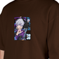 Premium Oversize Drop Shoulder Tee – Anime Gojo Satoru Graphic | by GenGears in Pakistan