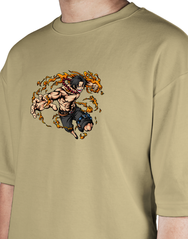 Premium Oversize Drop Shoulder Tee – Japanese Tiger Streetwear | by GenGears in Pakistan