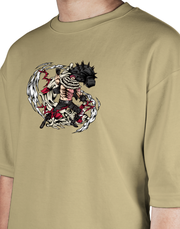 Premium Oversize Drop Shoulder Tee – Japanese Dragon Streetwear | by GenGears in Pakistan