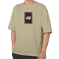Premium Oversize Drop Shoulder Tee – Heritage Square Print | by GenGears in Pakistan